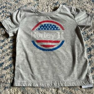 Hurley Stars and Stripes tee. Size 3T.